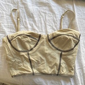 Princess Polly bustier cropped tank